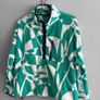 Pre Owned Dunnes Stores Green Geometric Fleece Image 3