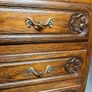 Early 20th Century French Stained Oak Chest of Drawers Image 6