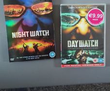 Night Watch and Day Watch bundle DVDS