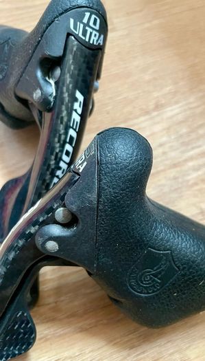 Campagnolo Record 10s carbon shifters