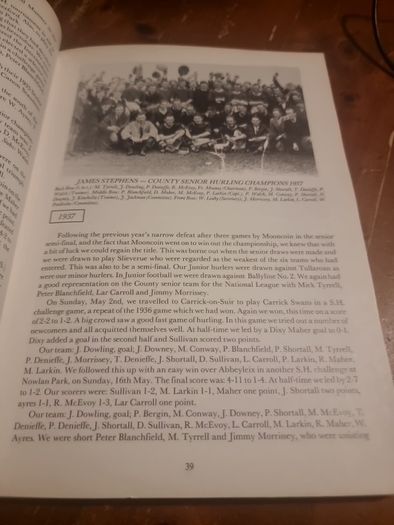 James Stephens GAA Club: 100 Years of the Village, 1887-1987
