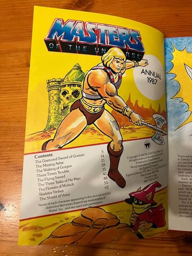 Annual: 'Masters Of The Universe' 1987