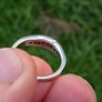 Brand New 14ct White Gold Diamond Eternity Ring Image 5