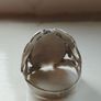 Vintage Yin-Yang Ring in Sterling Silver. Image 9