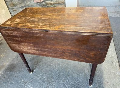 old table