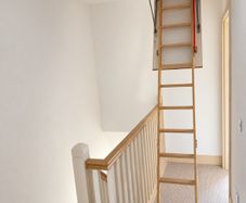 Original Stira Timber Folding Attic Stairs - Perfect Condition & Ready for Collection