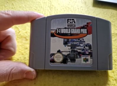 F1 Word Grand Prix Nintendo N64 Games Original