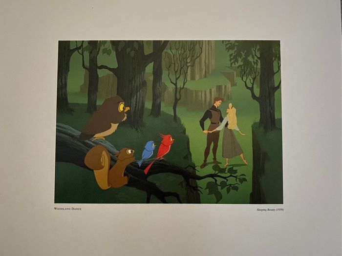 Disney 1959 Sleeping Beauty Retired Art Print