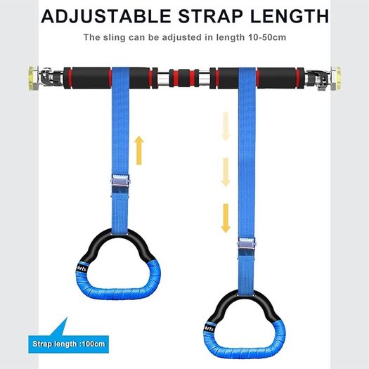 NEW SALE | Gymnastic Rings Set Childrens Home Fitness Training Equipment