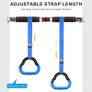 NEW SALE | Gymnastic Rings Set Childrens Home Fitness Training Equipment Image 2