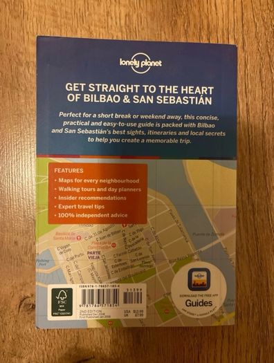 Lonely Planet Bilbao & San Sebastian Pocket Guidebook