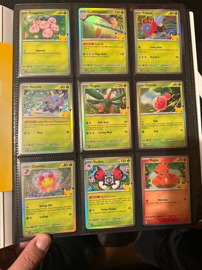 30th Anniversary Pokemon cards base set