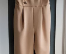 RIVER ISLAND camel jumpsuit Sz 16 UK - Bnwt Rrp 60 sterling