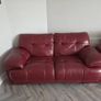 3 + 2 seater leather couch Image 2