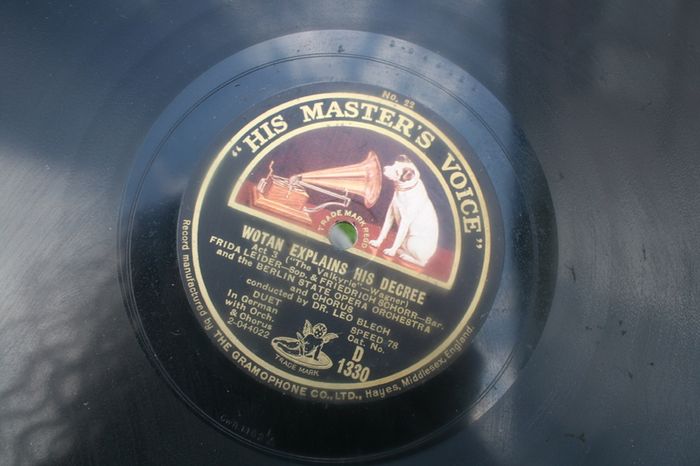 Antique Gramophone records
