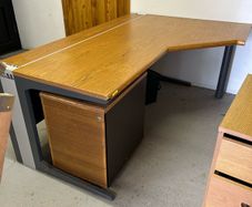 desk & drawer unit