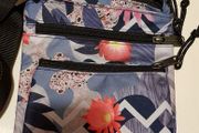 Brand New Eastpak Rusher Purple World Shoulder Bag and Watergun Green Bag