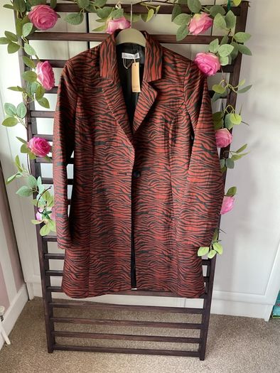 jacket Bnwt gallery animal print Zara size 8