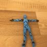 3D Printed Dummy 13  Poseable Figure Image 3