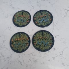 Four Tree of Life Coasters
