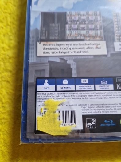 Brand new Project Highrise Architect s Edition PlayStation4 Ps4 Games Original