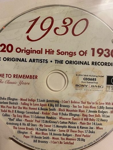Birthday CD 1930