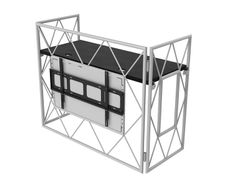 ULTIMAX TrussBooth-White with Screen Mount