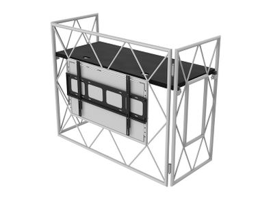 ULTIMAX TrussBooth-White with Screen Mount
