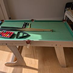 Hy-pro snooker table 152cm x 76cm