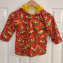 Hatley Boys Construction Trucks Raincoat  Size 4 Years Image 2