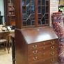Georgian Mahogany Bureau Bookcase Image 4