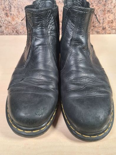 Mens Dr Martens 2976 Chelsea Boots  Black Leather Size Uk 11 Eu 46