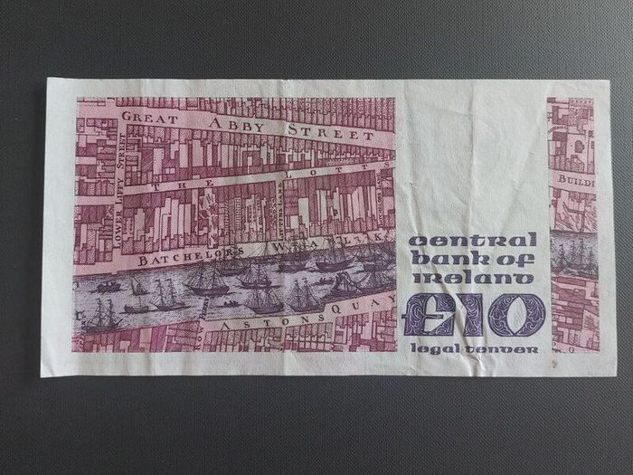 Rare 1984 B series 10 Pound Replacement HHH Note