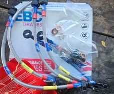 BNIB ebc s14 zenki braided brake lines