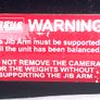 Professional Camera Jib Crane Kit  Ex-TV Production Stock Image 4