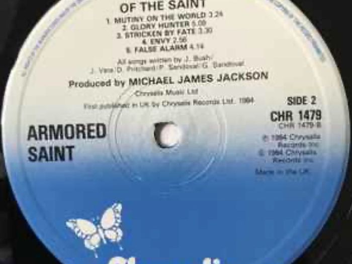 Armored Saint March of the saint original 1984 vinyl record
