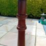 Turned Mahogany Plant Stand Image 4