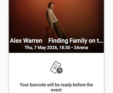 alex warren tickets