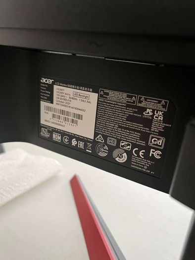 Acer KG241YAbii 23.8 Inch Full HD Gaming Monitor