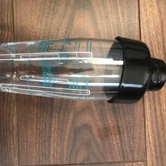 Glass cocktail shaker