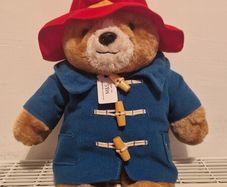 Paddington teddy bear soft toy