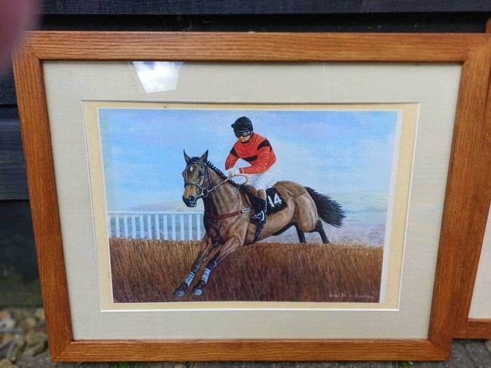 Vintage Equestrian Signed Pictures