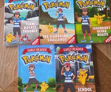 Set of 5 Pokemon books