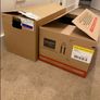 cardboard boxes moving/storage/parcel. Image 8
