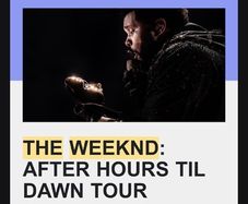 Croke Park- The Weeknd- saturday 22 August