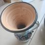 Vintage Portugese Crafted Artisan Hand Painted Vase Image 2