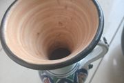 Vintage Portugese Pottery Artisan Crafted Vase