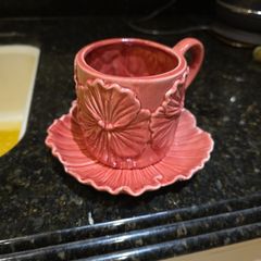 Really lovely pottery mug and saucer