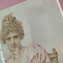 'Charming Kate' old framed print Image 7