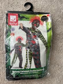 Halloween- scary clown costume